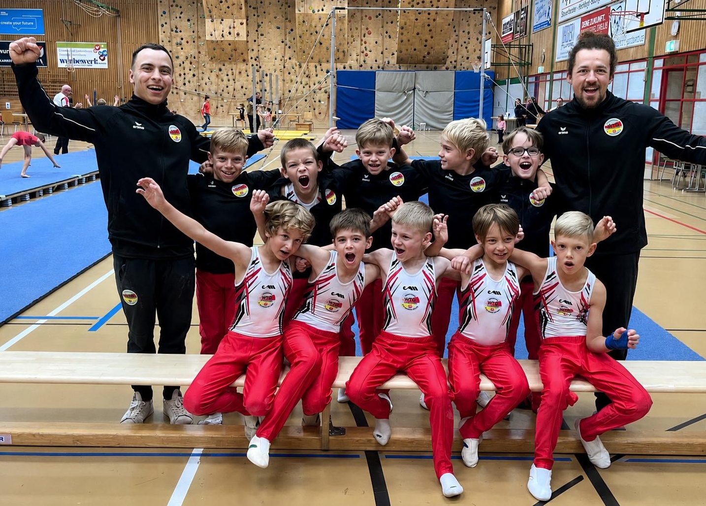 Junioren überzeugen im Mannschaftswettkampf
